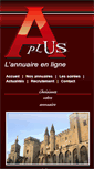 Mobile Screenshot of annuaireaplus.com